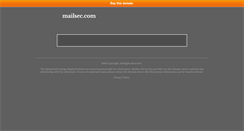Desktop Screenshot of mailsec.com